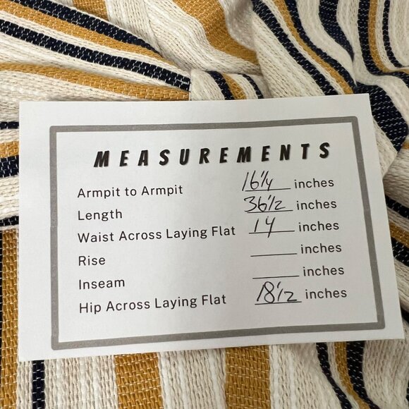 Brooks Brothers Womens Cream Striped Sleeveless Sheath Dress Twist Bow size 0 - Picture 11 of 11